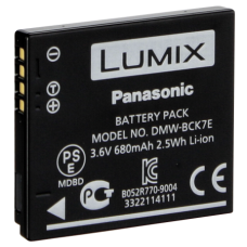 Akumuliatorius fotoaparatui Panasonic DMW-BCK7 3.6V 680mAh originalas